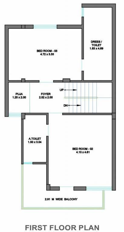  shivalay gold Floor Plan First Floor Plan