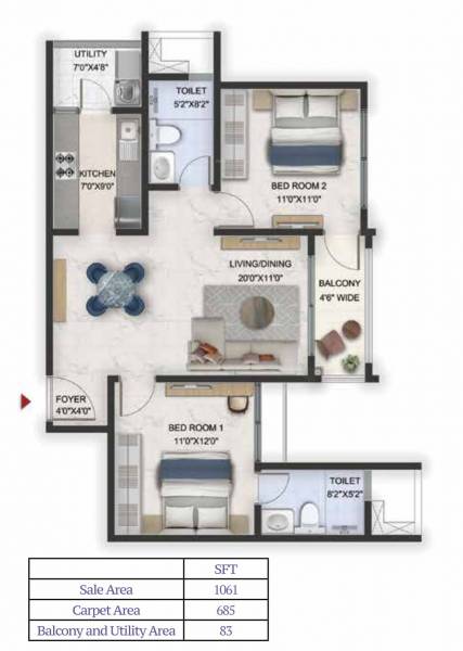  prestige-lavender-fields Floor Plan Floor Plan