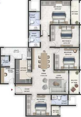Floor Plan prestige lavender fields Floor Plan Floor Plan