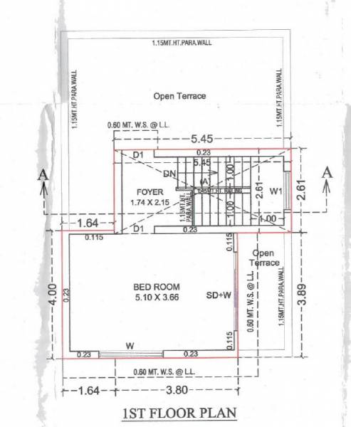  nandanvan Floor Plan First Floor Plan