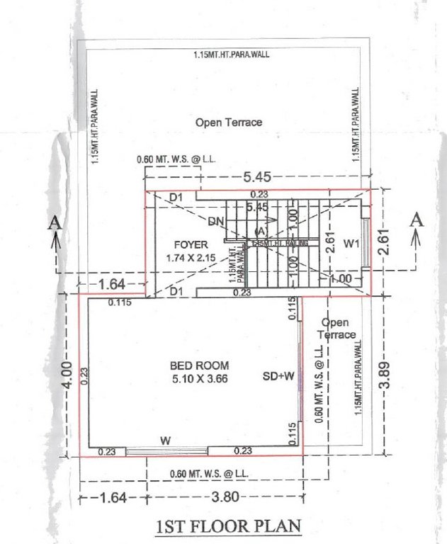  nandanvan Floor Plan First Floor Plan