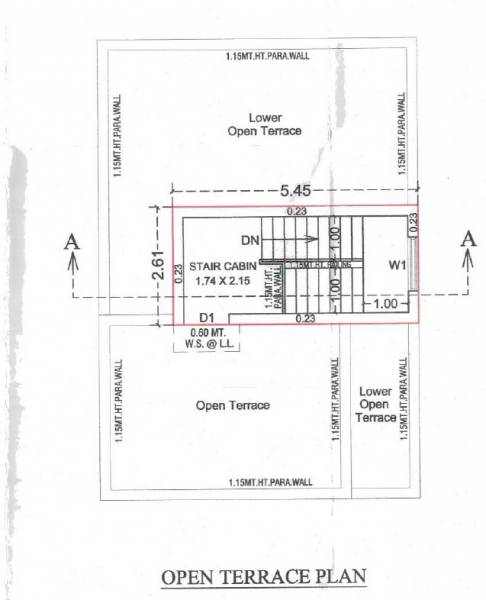  nandanvan Floor Plan Terrace Floor Plan