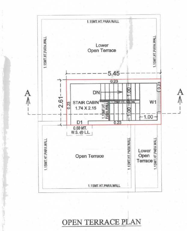 Terrace Floor Plan nandanvan Floor Plan Terrace Floor Plan