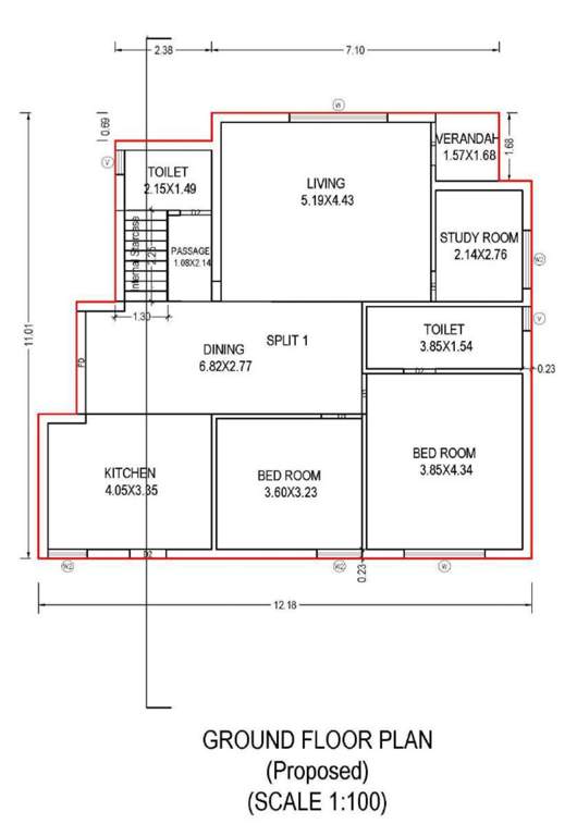  imperia Floor Plan Ground Floor Plan