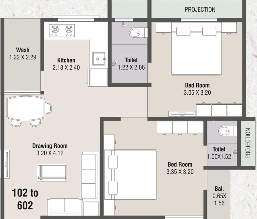  hammash residency block a and c Floor Plan Floor Plan