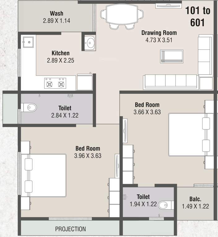  hammash residency block a and c Floor Plan Floor Plan