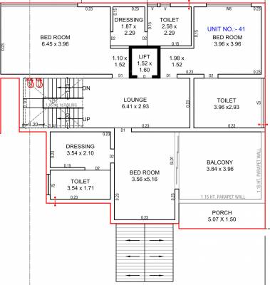  madhav-sthapatya Floor Plan First Floor Plan