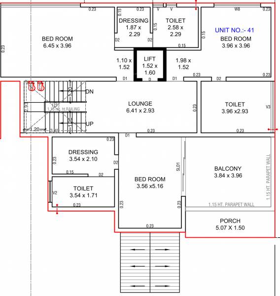  madhav-sthapatya Floor Plan First Floor Plan