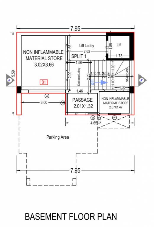  apricity bungalows Floor Plan Basement Floor Plan