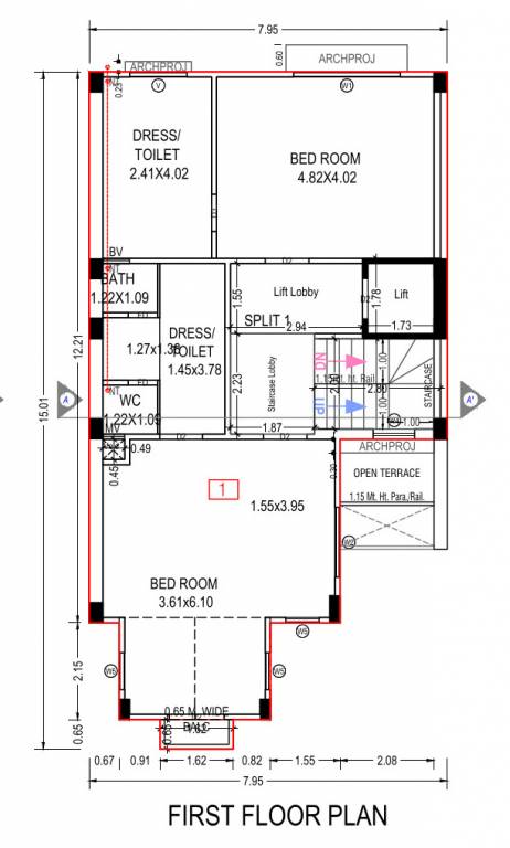  apricity bungalows Floor Plan First Floor Plan