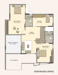  prathyangira Floor Plan Upper Level Duplex Plan