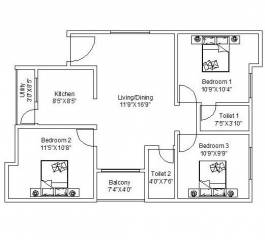 Upper Level Duplex Plan  phoenix Floor Plan Upper Level Duplex Plan