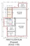 First Floor Plan  maruti-shahi-kutir-2 Floor Plan First Floor Plan