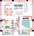Sai Dwarak (3BHK+3T (1,444 sq ft)   Pooja Room 1444 sq ft)
