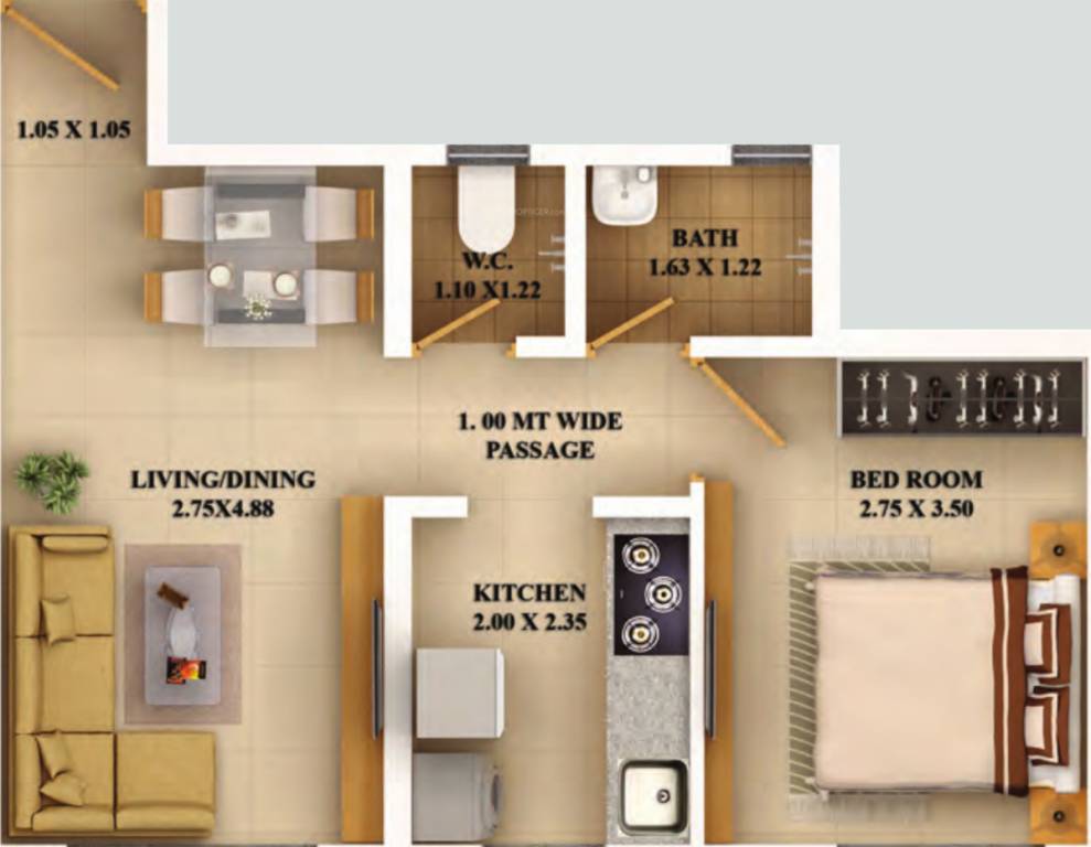 Floor Plan dosti west county dosti merlin Floor Plan Floor Plan