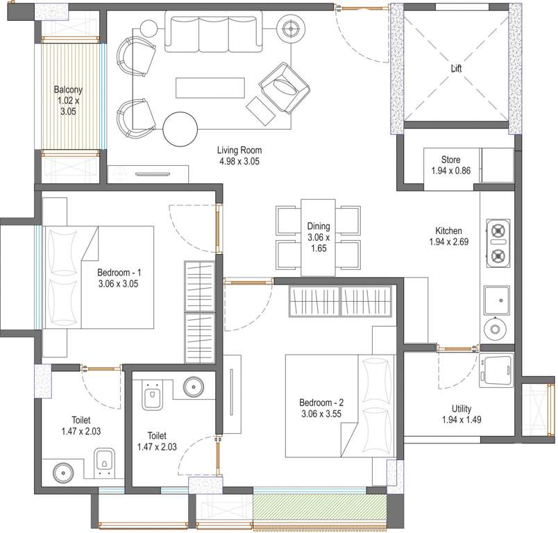  suryansh serenity Floor Plan Floor Plan