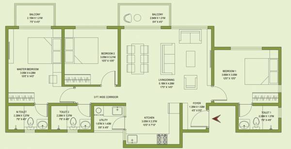  soul-godrej-ananda Floor Plan Floor Plan