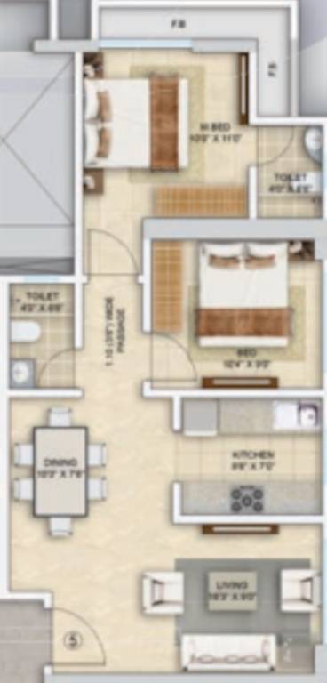  yash platina Floor Plan Floor Plan