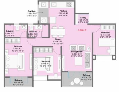  viva-pixel-phase-1 Floor Plan Floor Plan