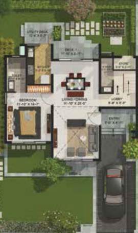  merlin aquaville Floor Plan Ground Floor Plan
