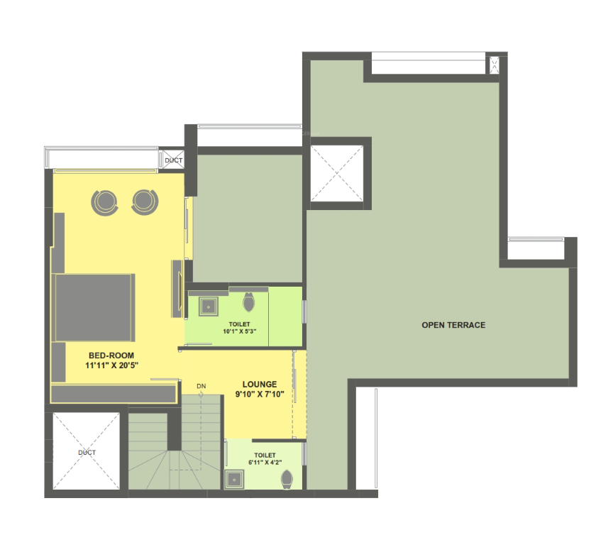 Upper Level Penthouse Plan orchid legacy Floor Plan Upper Level Penthouse Plan