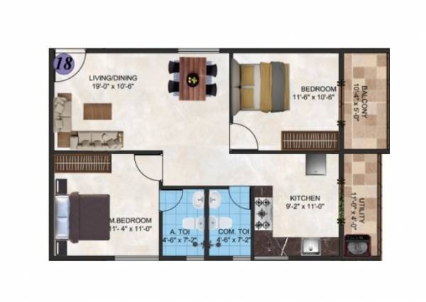  sky-sanjeevini Floor Plan Floor Plan