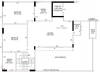  symphony Floor Plan Upper Level Duplex Plan