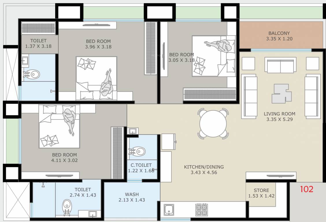 Floor Plan veer swastik hills Floor Plan Floor Plan