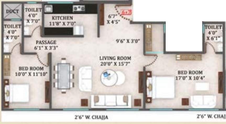  49 simandhar royale Floor Plan Floor Plan