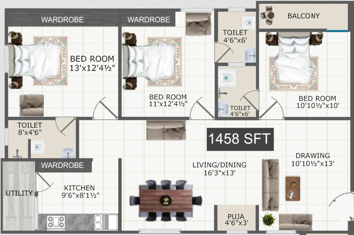  navya ss arcadia Floor Plan Floor Plan