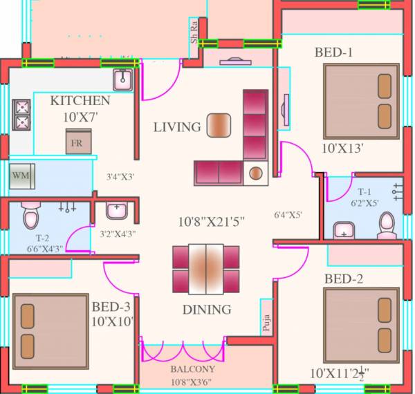  arjun-enclave Floor Plan Floor Plan