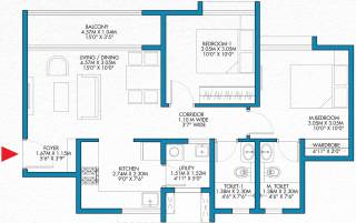 Floor Plan  godrej-park-retreat Floor Plan Floor Plan