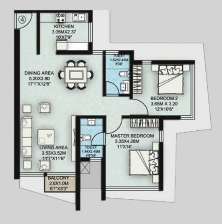  palette Floor Plan Floor Plan