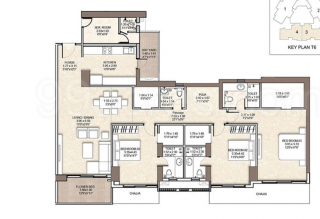 Upper Level Duplex Plan crescent-bay Floor Plan Upper Level Duplex Plan