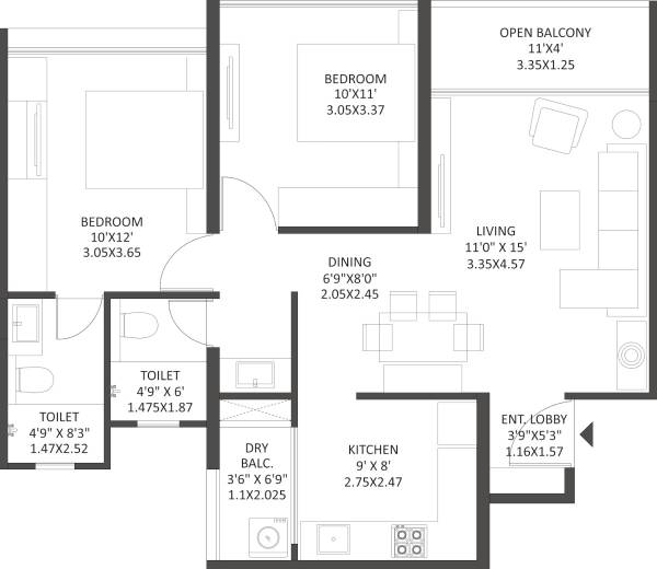 Floor Plan mesmer-phase-7 Floor Plan Floor Plan