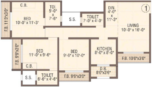 Floor Plan vasudev paradise Floor Plan Floor Plan