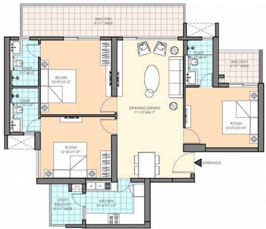  heights Floor Plan Floor Plan
