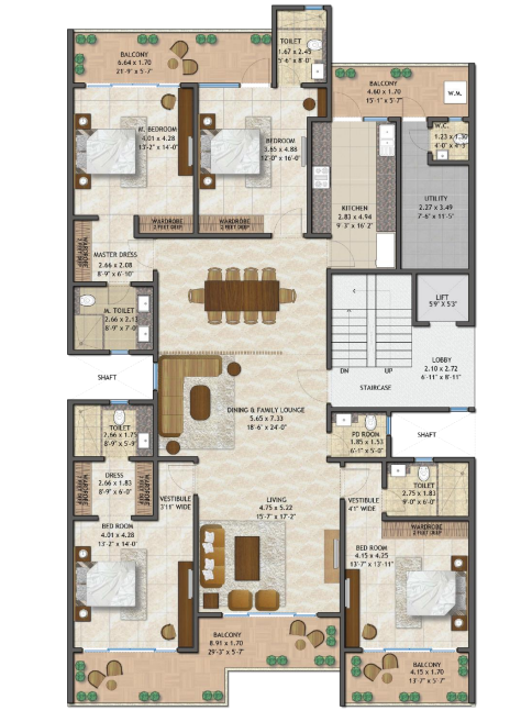 Floor Plan brahma samsara vilasa Floor Plan Floor Plan