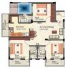 Aurris Joy Sereno (3BHK+3T (1,200 sq ft) 1200 sq ft)