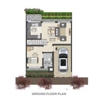  gardenia Floor Plan Ground Floor Plan