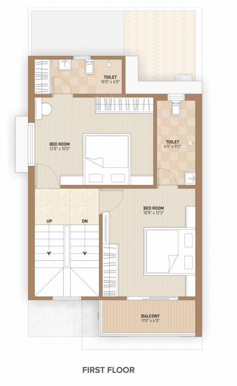  anaya residency Floor Plan First Floor Plan
