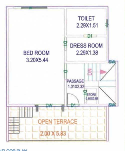 Second Floor Plan dng-aura Floor Plan Second Floor Plan