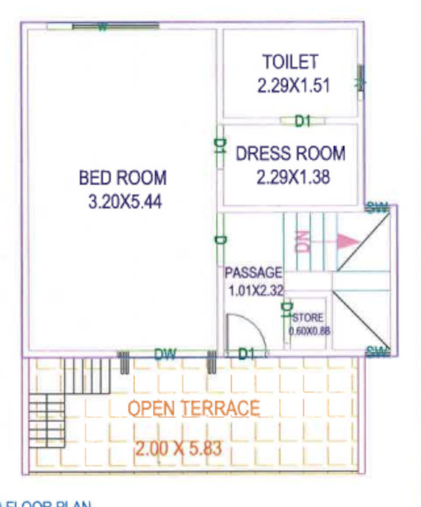 Second Floor Plan dng aura Floor Plan Second Floor Plan