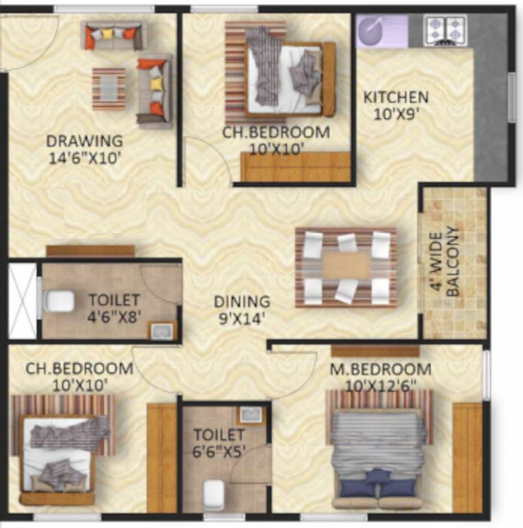  sathvik signature Floor Plan Floor Plan