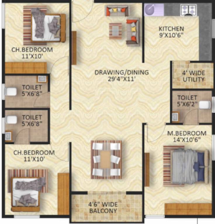  sathvik signature Floor Plan Floor Plan