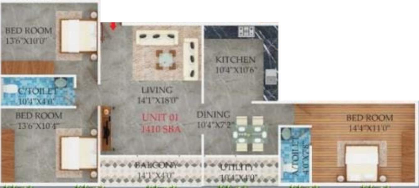  eavetop square Floor Plan Floor Plan