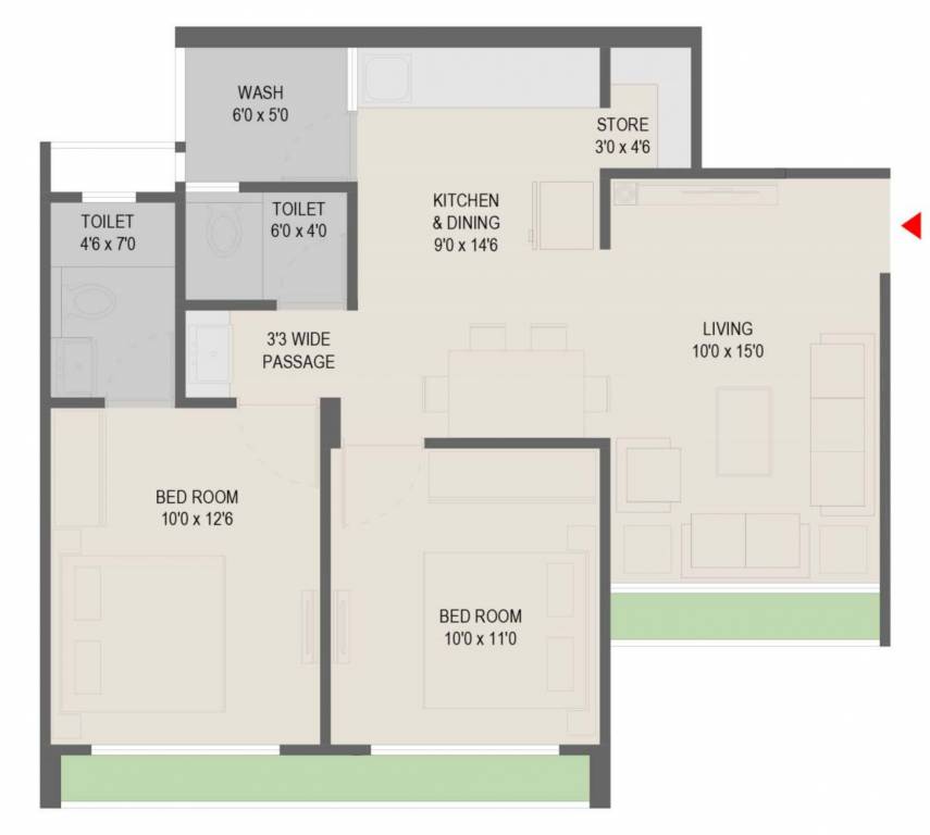 Floor Plan aarohi nimbus Floor Plan Floor Plan