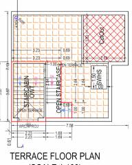 Terrace Floor Plan  keshav-bunglows Floor Plan Terrace Floor Plan