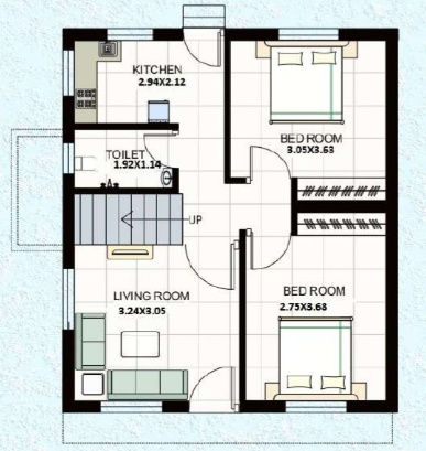  star residency Floor Plan Ground Floor Plan