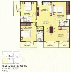SLV Sannidhi (3BHK+3T (1,756 sq ft) 1756 sq ft) SLV Sannidhi (3BHK+3T (1,756 sq ft) 1756 sq ft)